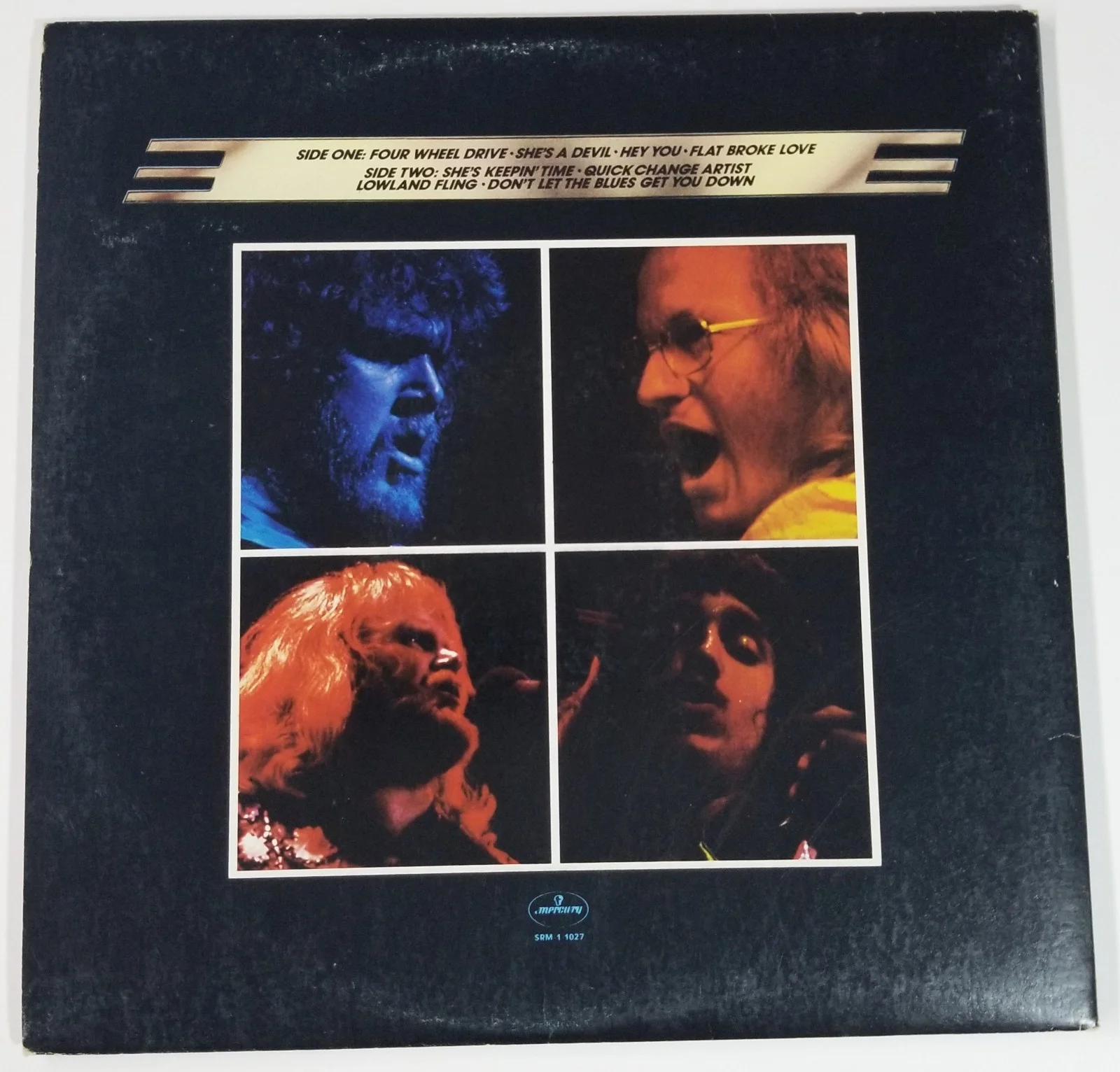 Randy Bachman of Bachman-Turner Overdrive BTO SIGNED Four Wheel Drive Vinyl COA, изображение 5