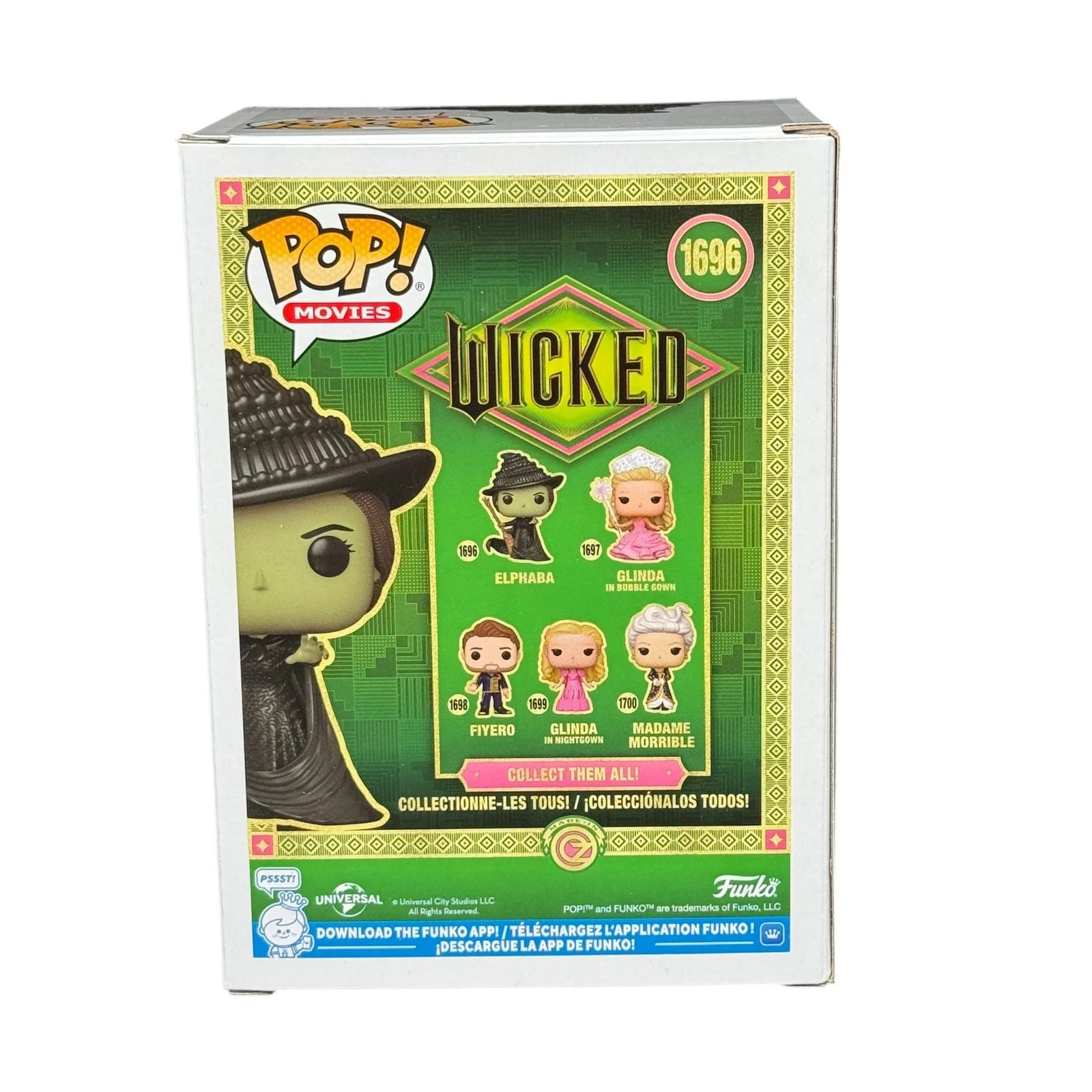 Idina Menzel — Idina Menzel Signed Elphaba Broadway Wicked Funko Pop 1696 Autographed Beckett, изображение 3