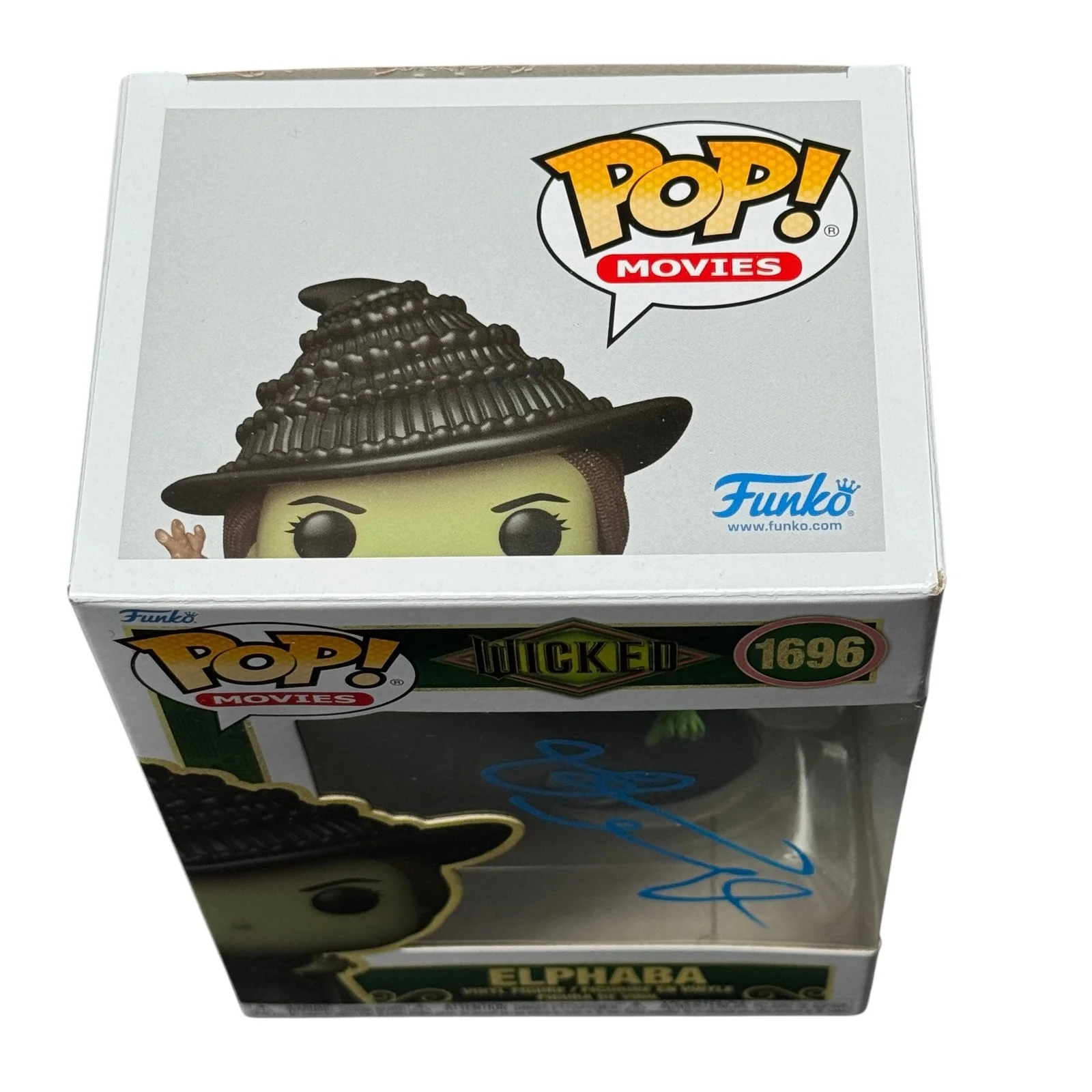 Idina Menzel — Idina Menzel Signed Elphaba Broadway Wicked Funko Pop 1696 Autographed Beckett, изображение 5