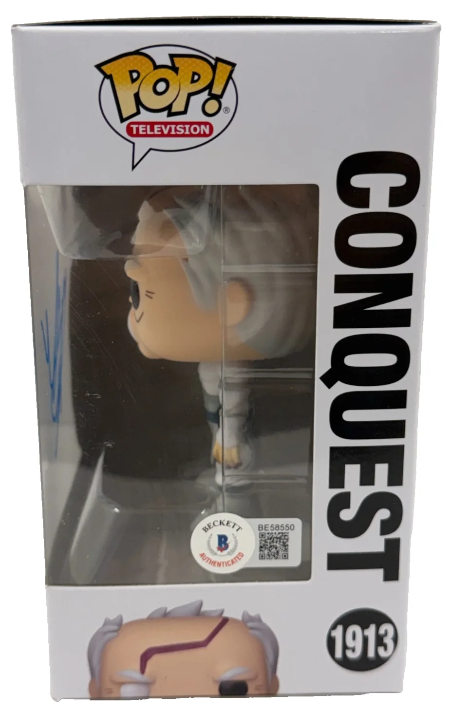 Invincible — Jeffrey Dean Morgan Signed Conquest Chase Funko Invincible Autograph Beckett, image 2