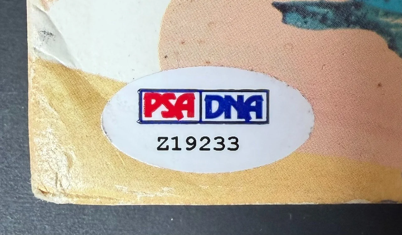 Pete Townshend Signed Album Jacket From 1983 Solo Album Scoop PSA/DNA GHRR COA, изображение 3