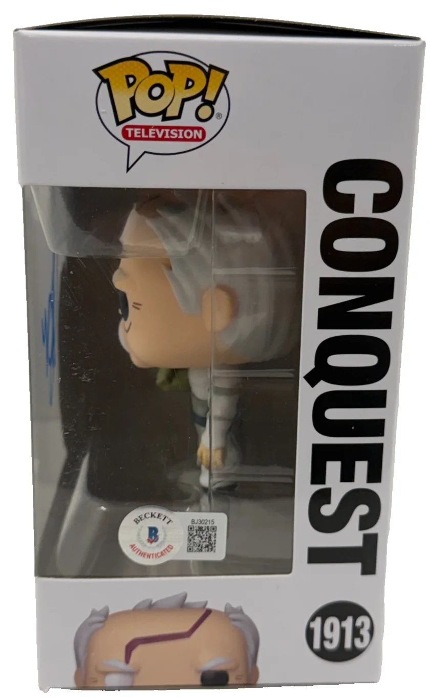 Invincible — Jeffrey Dean Morgan Signed Conquest Funko Invincible Authentic Autograph Beckett, image 2