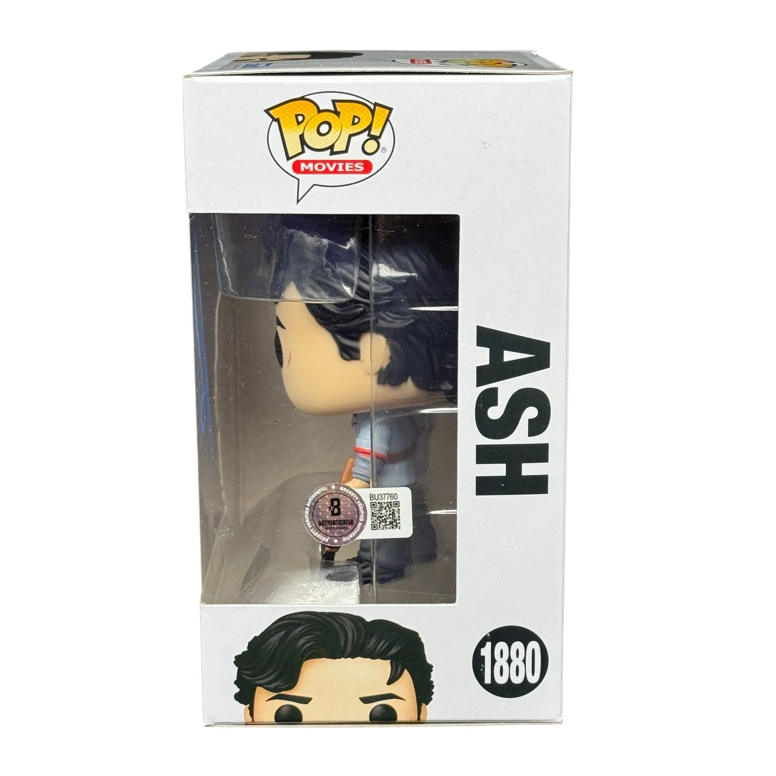Bruce Campbell — Bruce Campbell Signed Army of Darkness Ash Funko Pop 1880 Beckett BAS Autograph, изображение 2