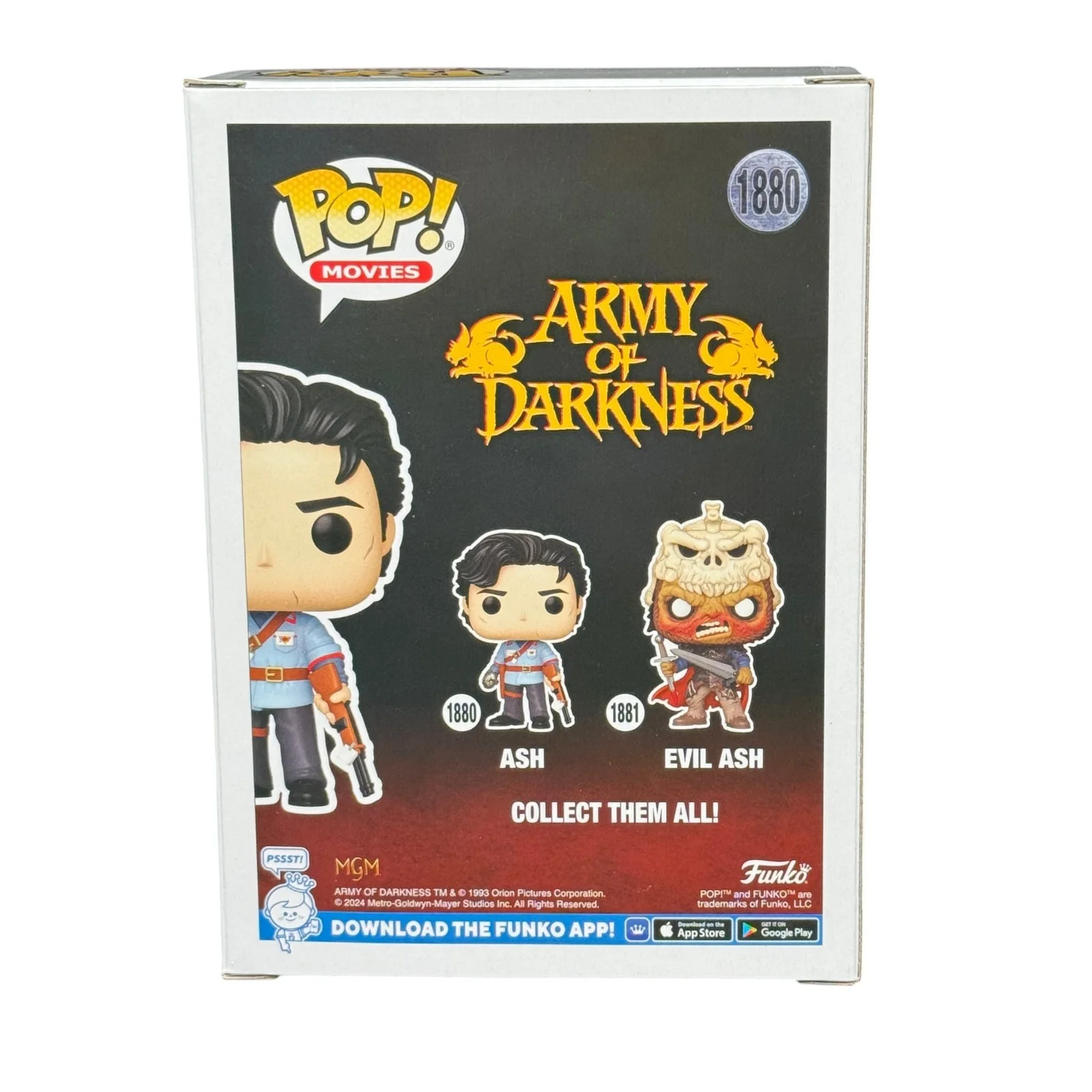Bruce Campbell — Bruce Campbell Signed Army of Darkness Ash Funko Pop 1880 Beckett BAS Autograph, изображение 3