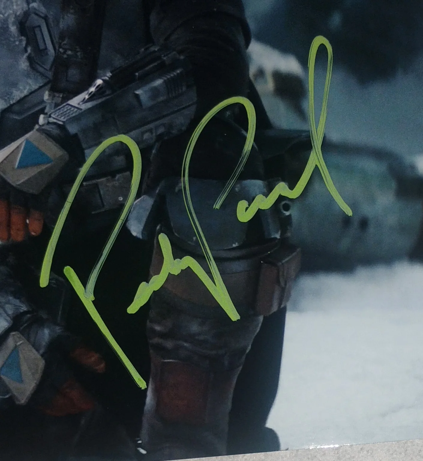 Pedro Pascal Hand Signed Autograph 8x10 Photo COA Star Wars The Mandalorian, изображение 3