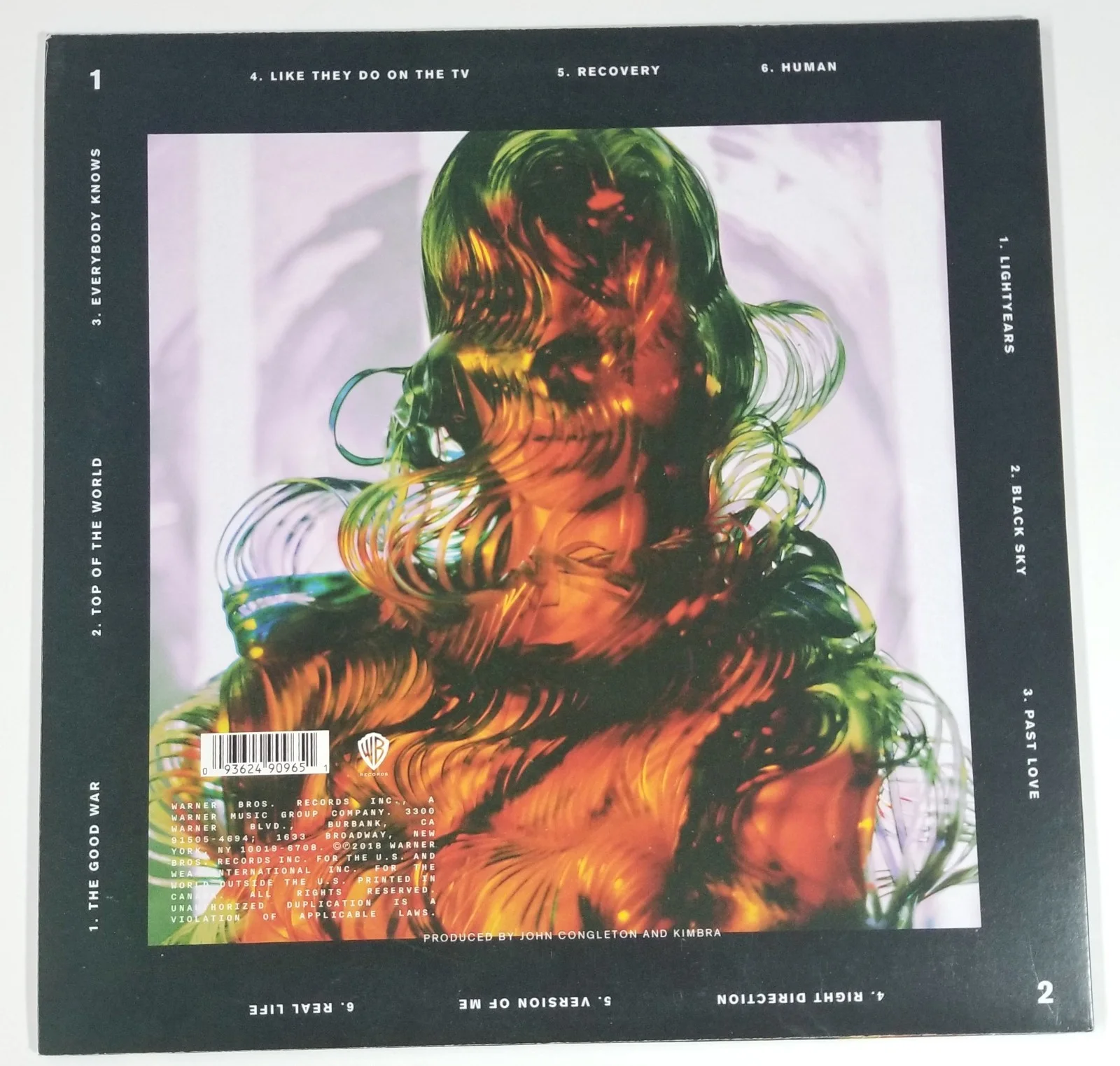 KIMBRA singer REAL hand SIGNED Primal Heart Vinyl Record COA Autographed, image 2