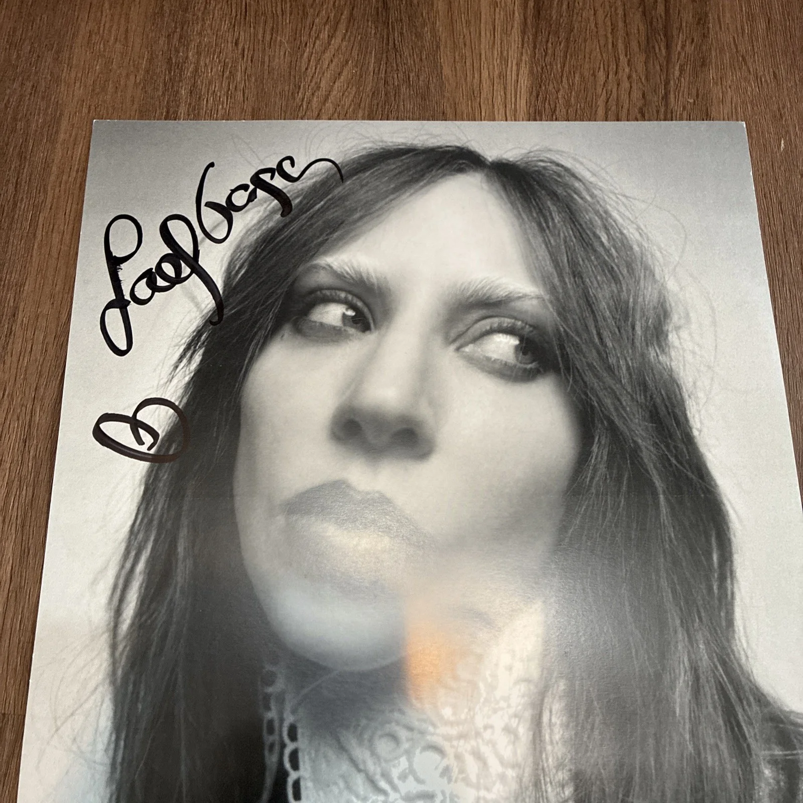 LADY GAGA Mayhem Store Exclusive 180g Black Vinyl w/ SIGNED Insert Read Descript, image 2