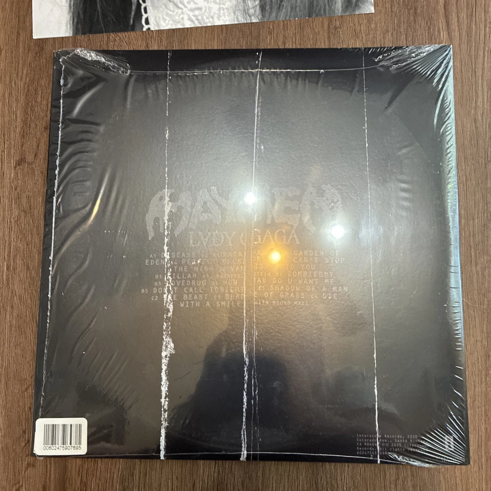 LADY GAGA Mayhem Store Exclusive 180g Black Vinyl w/ SIGNED Insert Read Descript, image 5