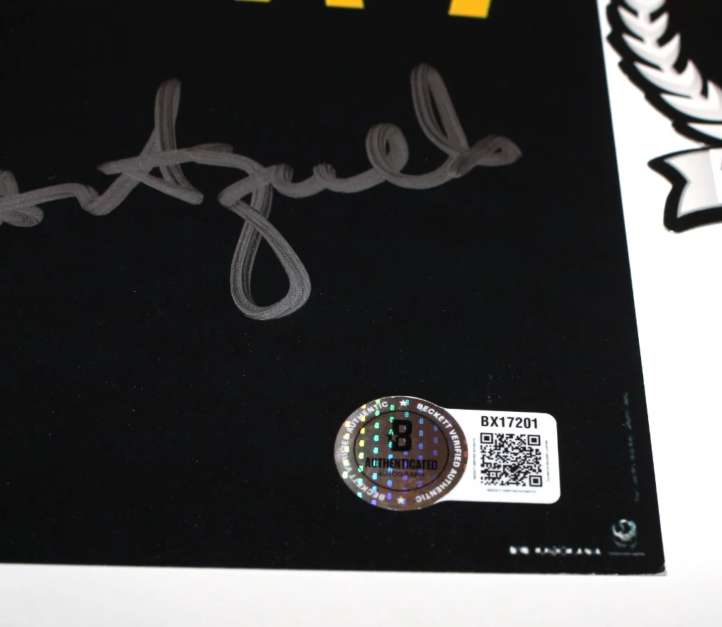 PATRICIA ARQUETTE SIGNED 'LOST HIGHWAY' 12x18 JAPANESE MOVIE POSTER BECKETT COA, изображение 3