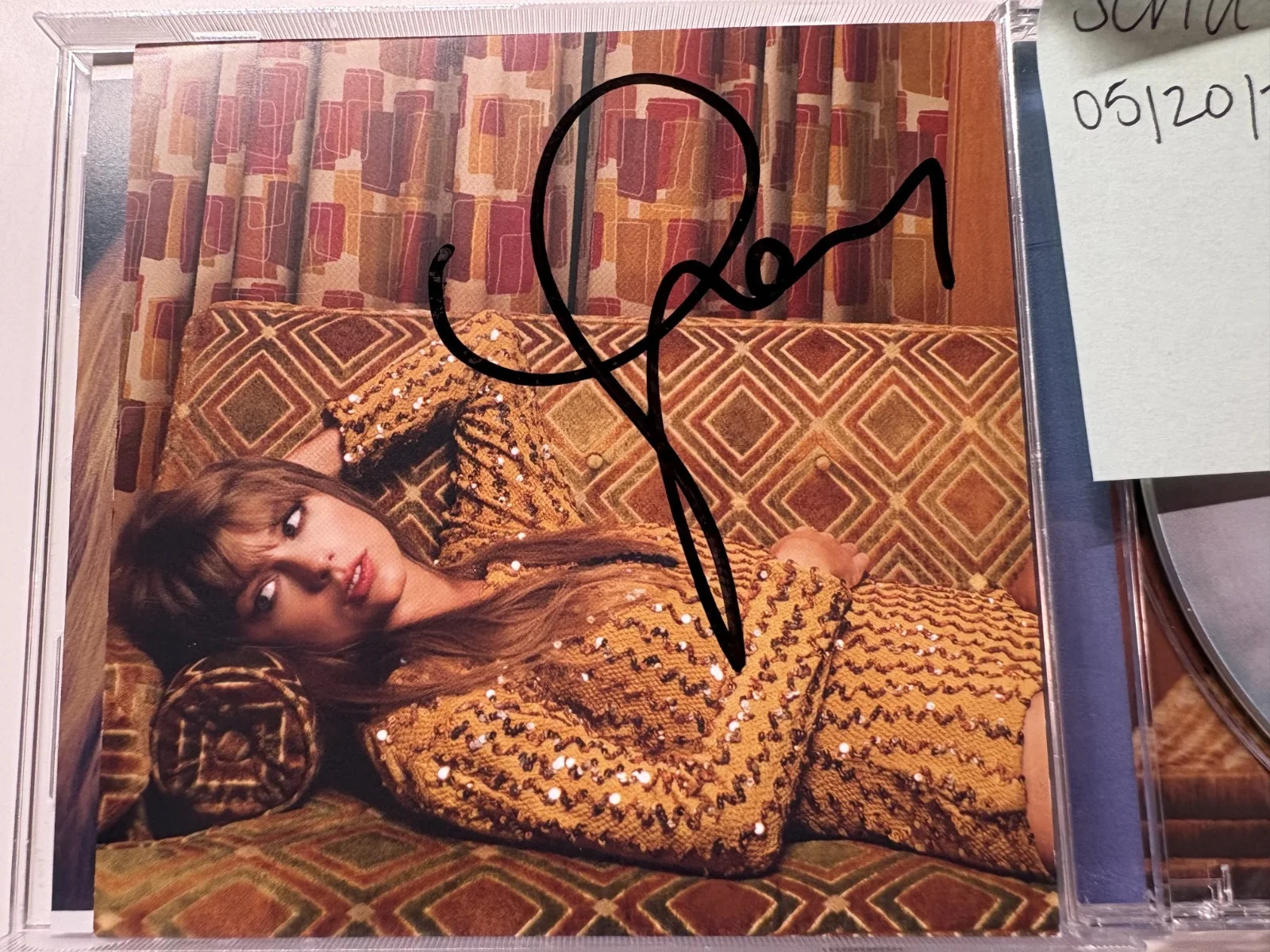Taylor Swift - Midnights SIGNED CD - Moonstone Blue Edition, image 2
