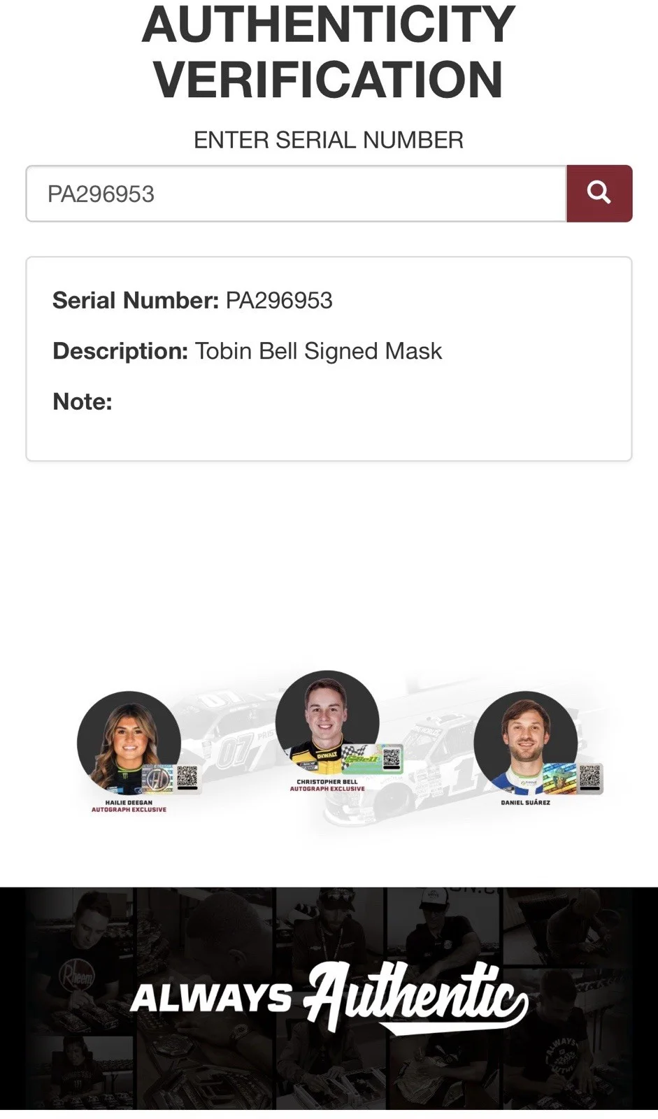 Tobin Bell — TOBIN BELL "JIGSAW" SIGNED / AUTOGRAPHED BILLY THE PUPPET MASK PRISTINE AUTHENTI, image 4