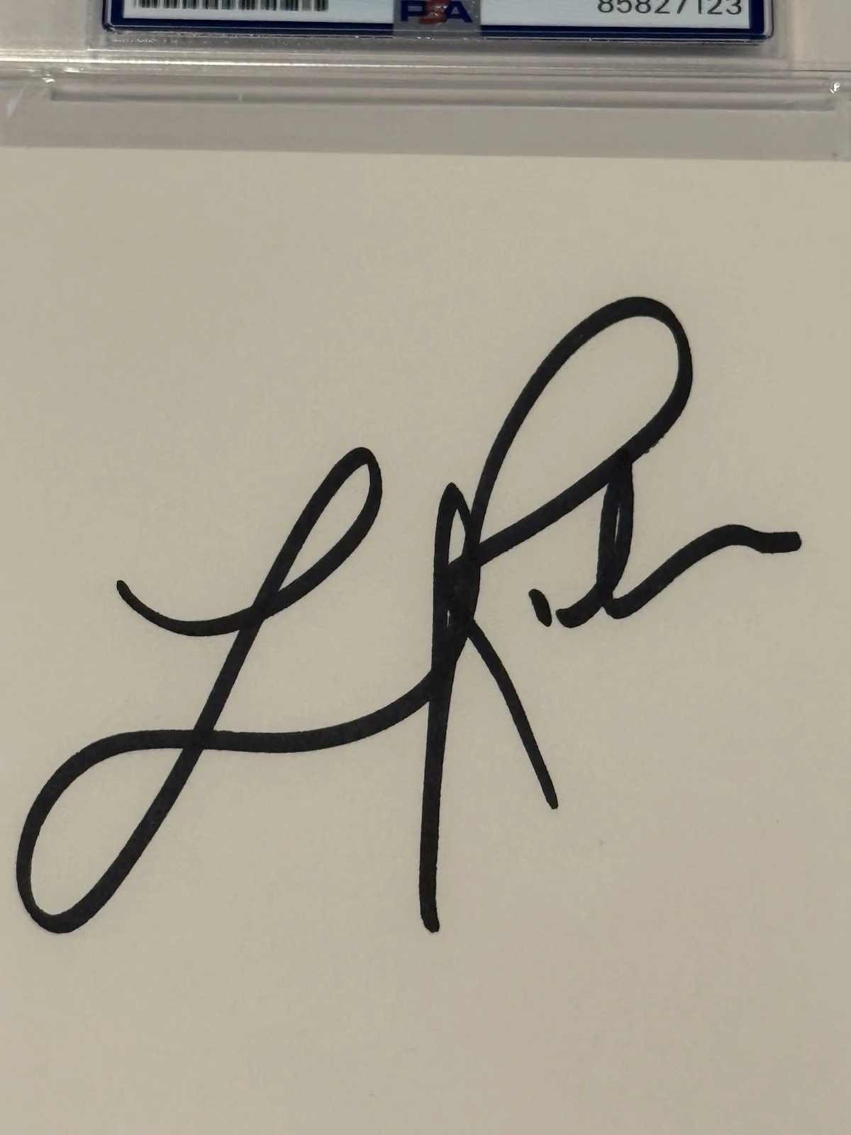 Lionel Richie Signed Cut Signature PSA Authentic Autograph, image 2