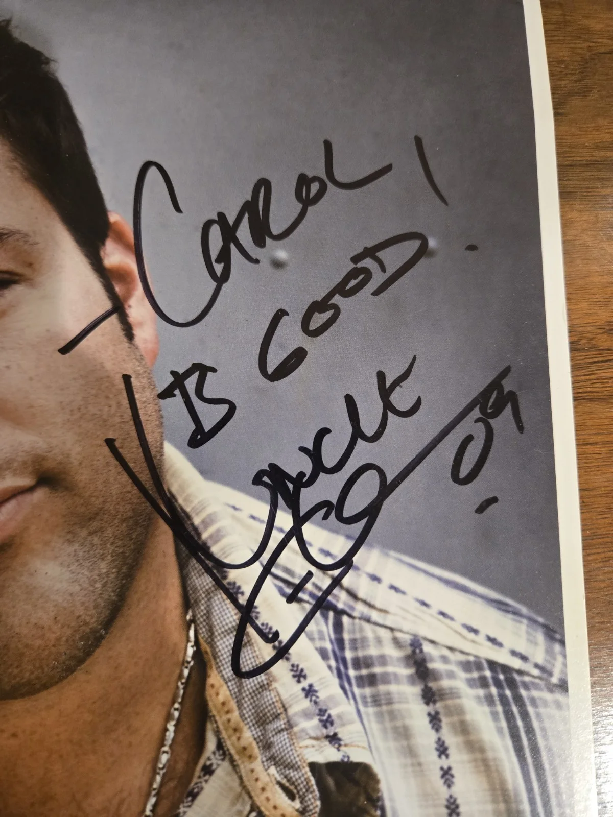 Atlantic Records Uncle Kracker Autographed Promotional Photograph, image 2