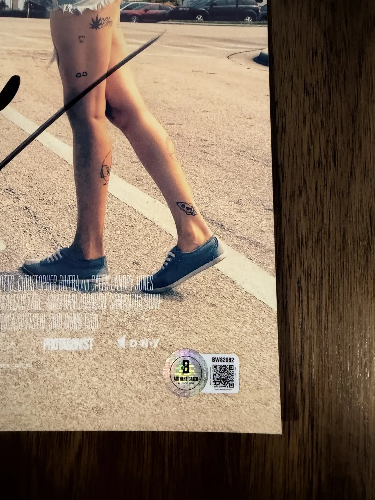 Sean Baker ‘The Florida Project’ Director Signed 12x18 Photo Beckett Certified, изображение 2