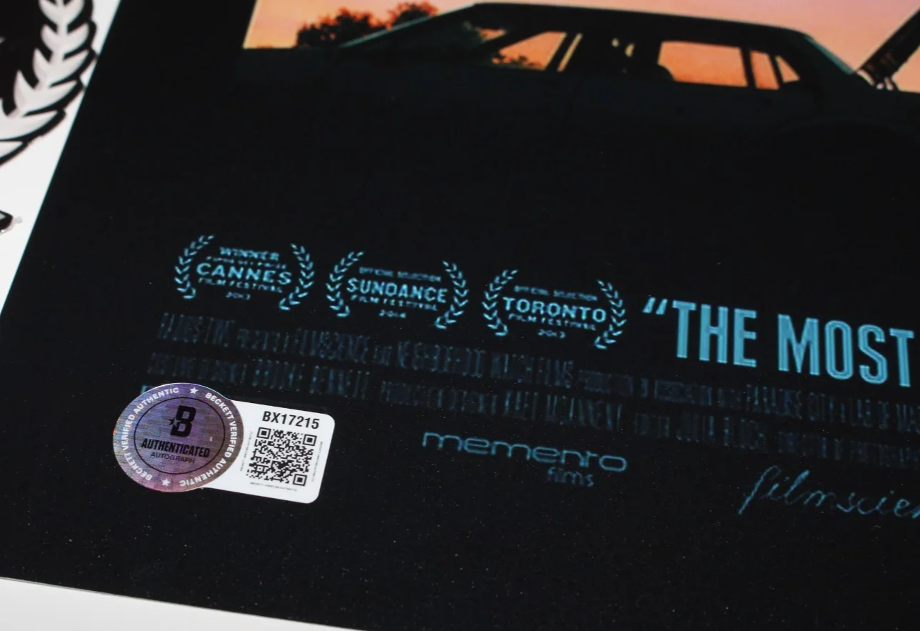 Macon Blair — MACON BLAIR SIGNED 'BLUE RUIN' 12x18 MOVIE POSTER AUTOGRAPH BECKETT BAS COA, изображение 3