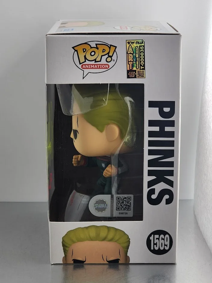 David Vincent — David Vincent Autographed Signed Funko Pop #1569 PHINKS Hunter x Hunter, image 3