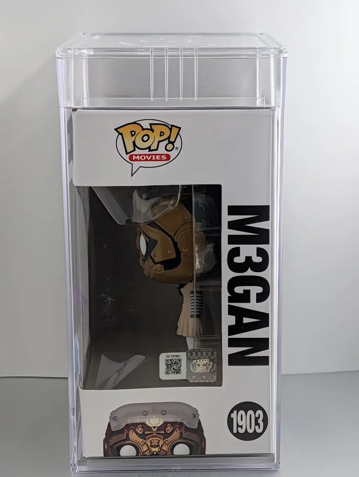 Amie Donald — Amie Donald Signed Autographed Funko Pop #1903 M3gan Megan PSA Encapsulated, image 2