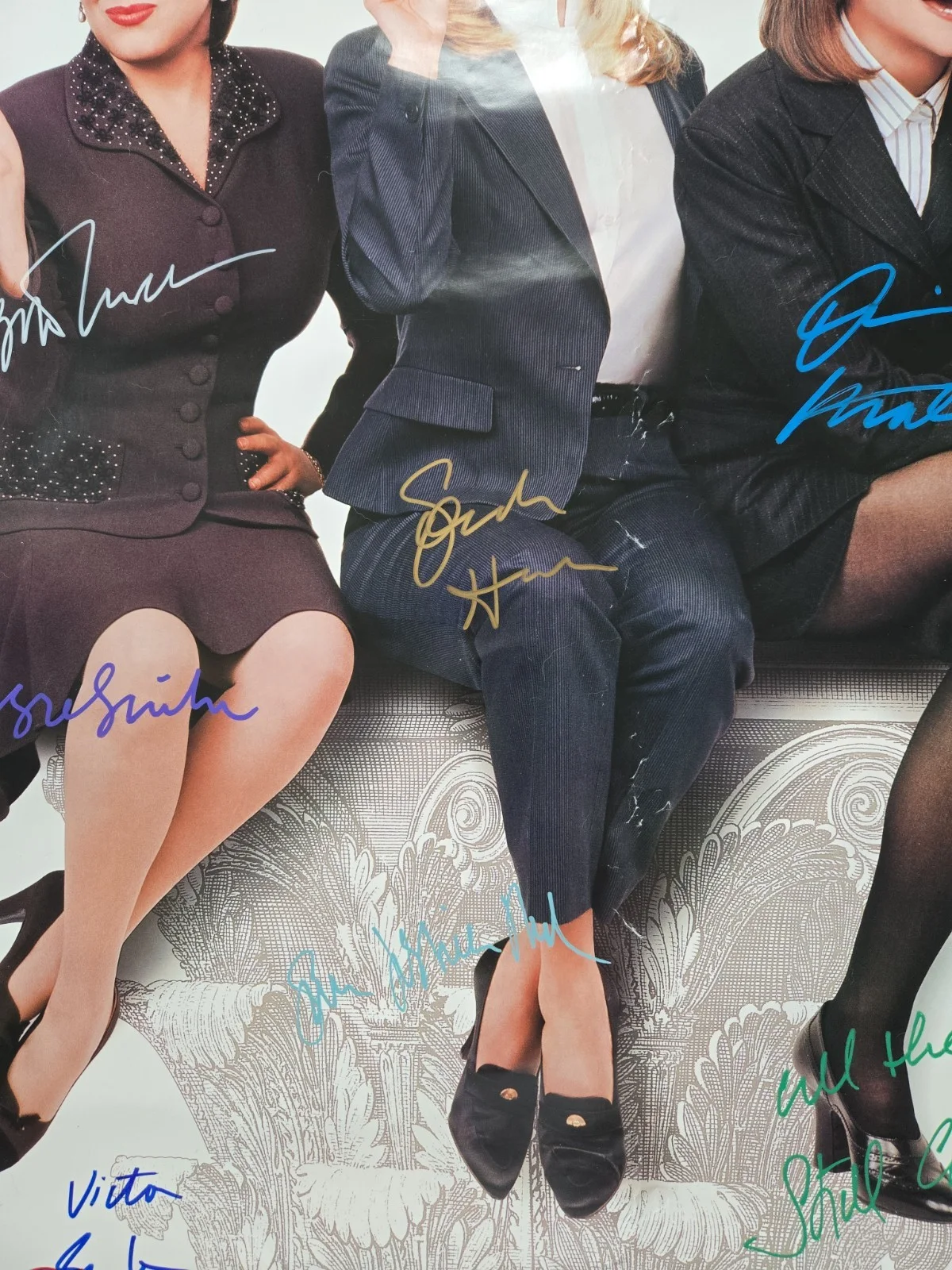 Diane Keaton-Bette Midler-Goldie Hawn ' First Wives Club ' Signed In Person..., изображение 3