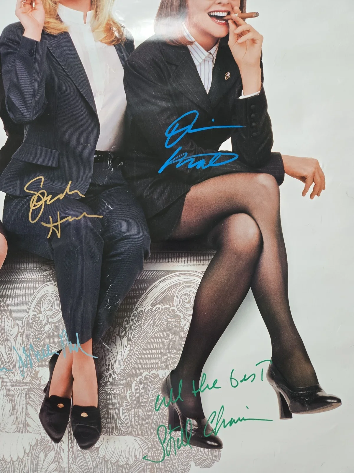 Diane Keaton-Bette Midler-Goldie Hawn ' First Wives Club ' Signed In Person..., изображение 4