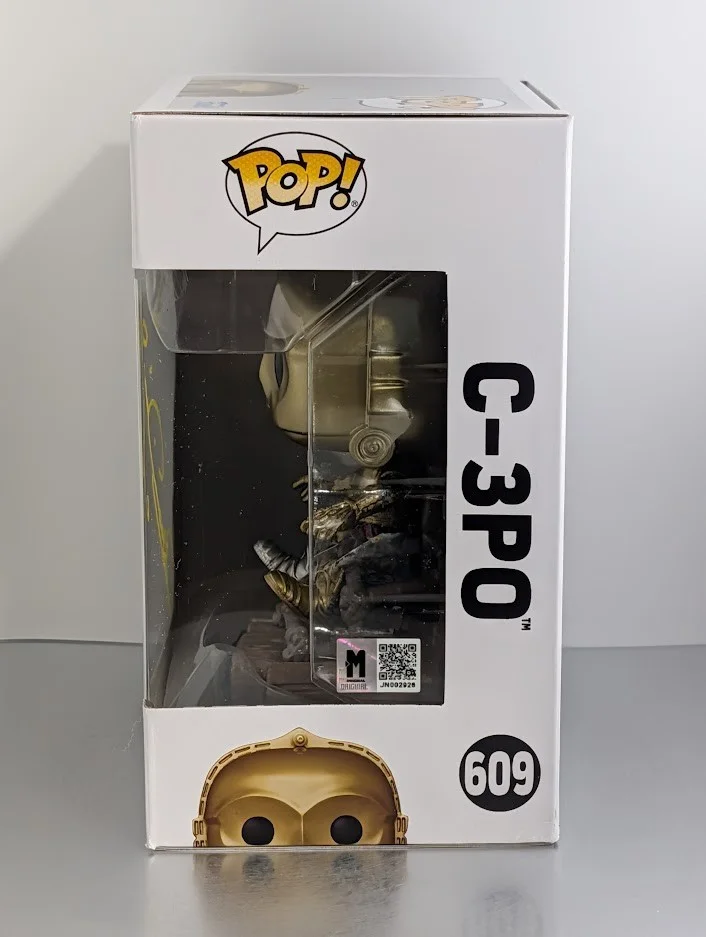 Anthony Daniels — Anthony Daniels Autographed Signed Star Wars C-3PO Funko Pop #609, image 2