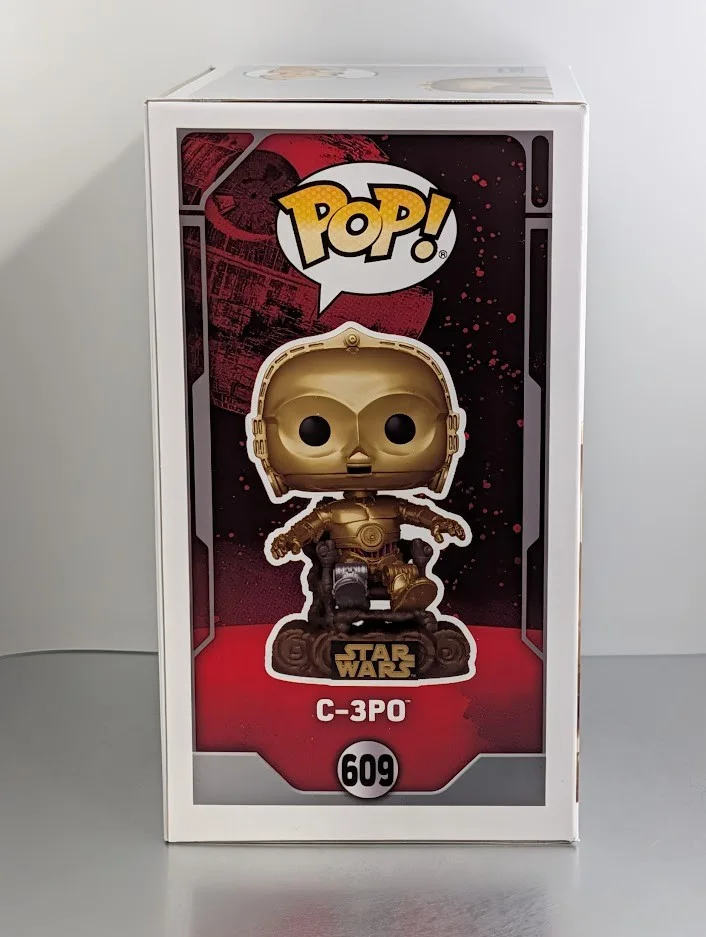 Anthony Daniels — Anthony Daniels Autographed Signed Star Wars C-3PO Funko Pop #609, image 4