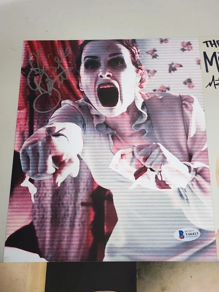 Danielle Bisutti, J.C. Brandy, Mike Christopher, Matthew Davis — Lot of 4 Signed 8x10 Horror Photo Bisutti JC Brandy Mike Christopher MP Davis, image 2