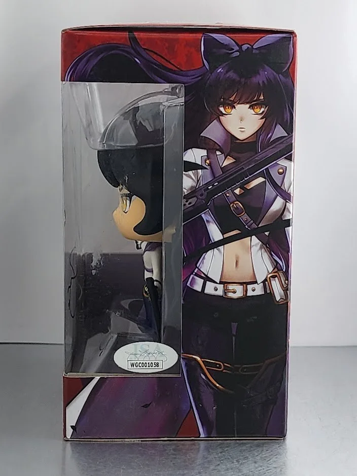 Arryn Zech — Arryn Zech Autographed Signed Blake Belladonna RWBY Jazwares Figure JSA, изображение 3