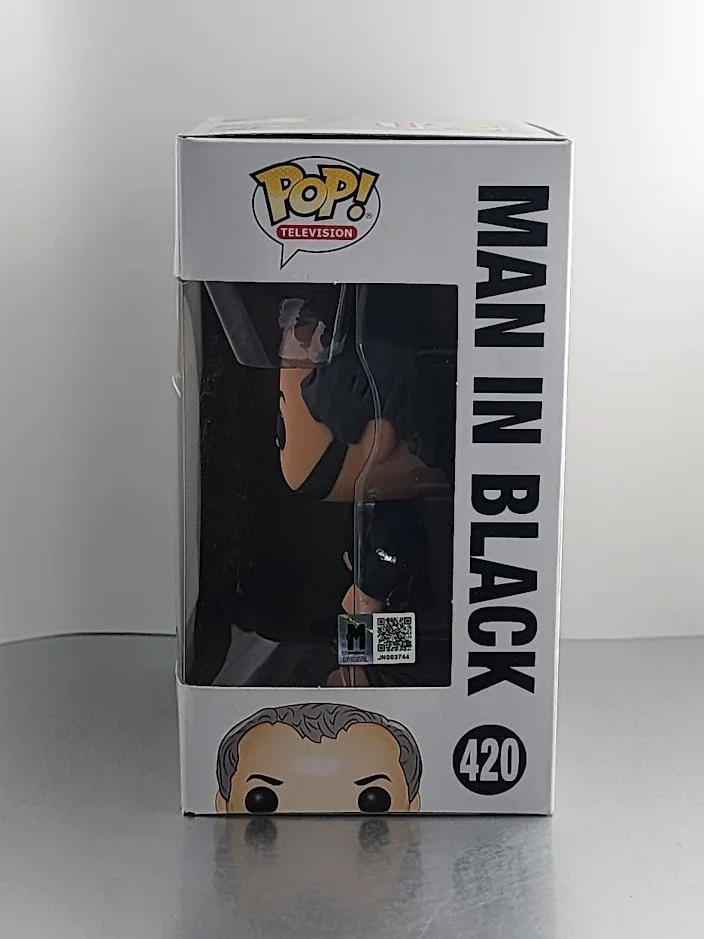 Titus Welliver — Titus Welliver Signed Autographed Funko Pop #420 Man in Black LOST, изображение 2
