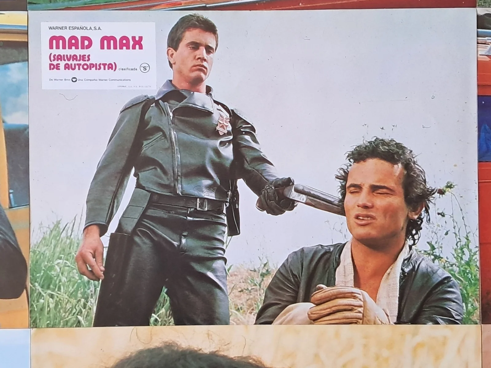 Mad Max ORIGINAL Spanish 1979 Lobby Card Set [complete] Mer Gibson +very rare+, image 4