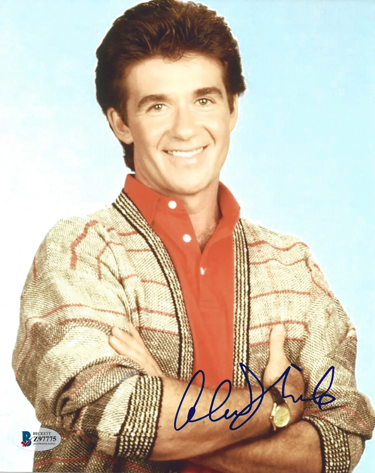 Alan Thicke — Alan Thicke actor signed Growing Pains 8x10 photo Beckett COA Proof autographed, image 2
