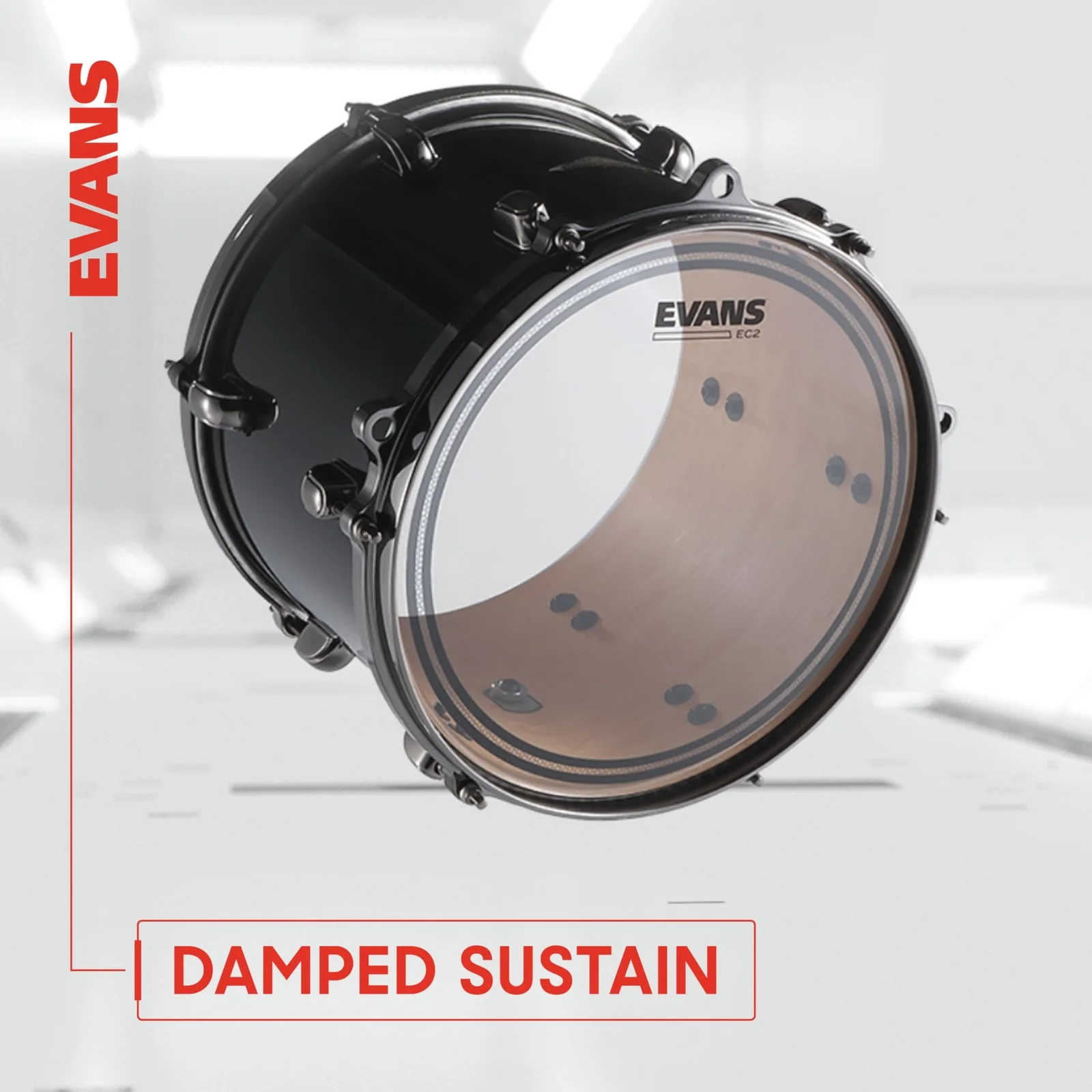 Evans Drum Heads - Ec2S Tompack Coated Fusion 10 Inch 12 Inch 14 Inch, изображение 5