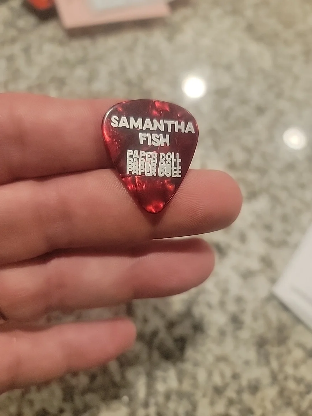 Samantha Fish Red Pick, image 2