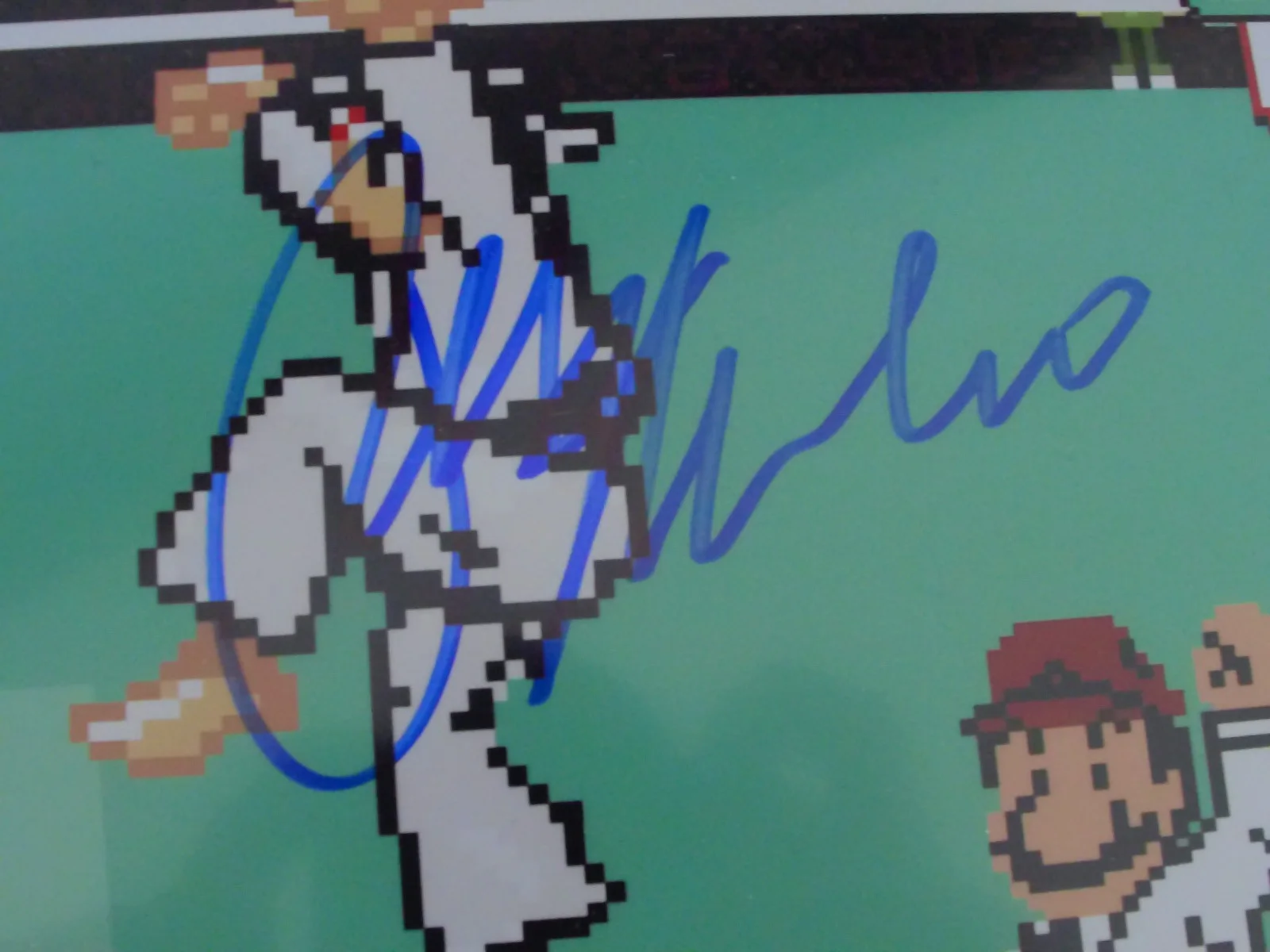Ralph Macchio Autographed Karate Kid 8-Bit 11x14 Photo - BAS, image 2