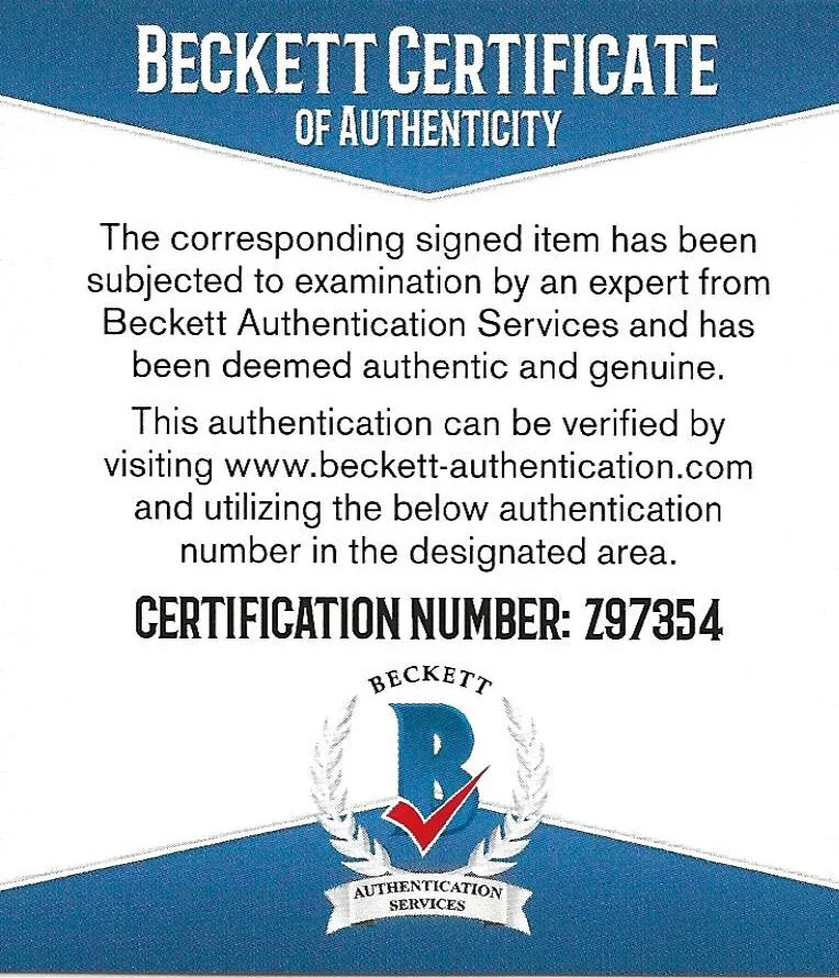 Angie Dickinson — Angie Dickinson actress signed 8x10 photo exact proof Beckett COA autographed,,, image 3