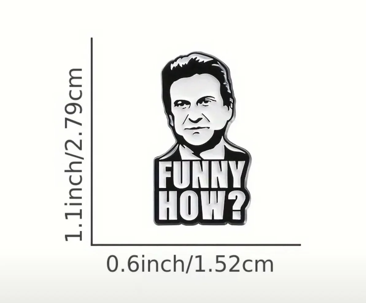 Goodfellas Funny How ? Joe Pesci Tommy DeVito Metal Enamel Pin Badge Brand New, изображение 2