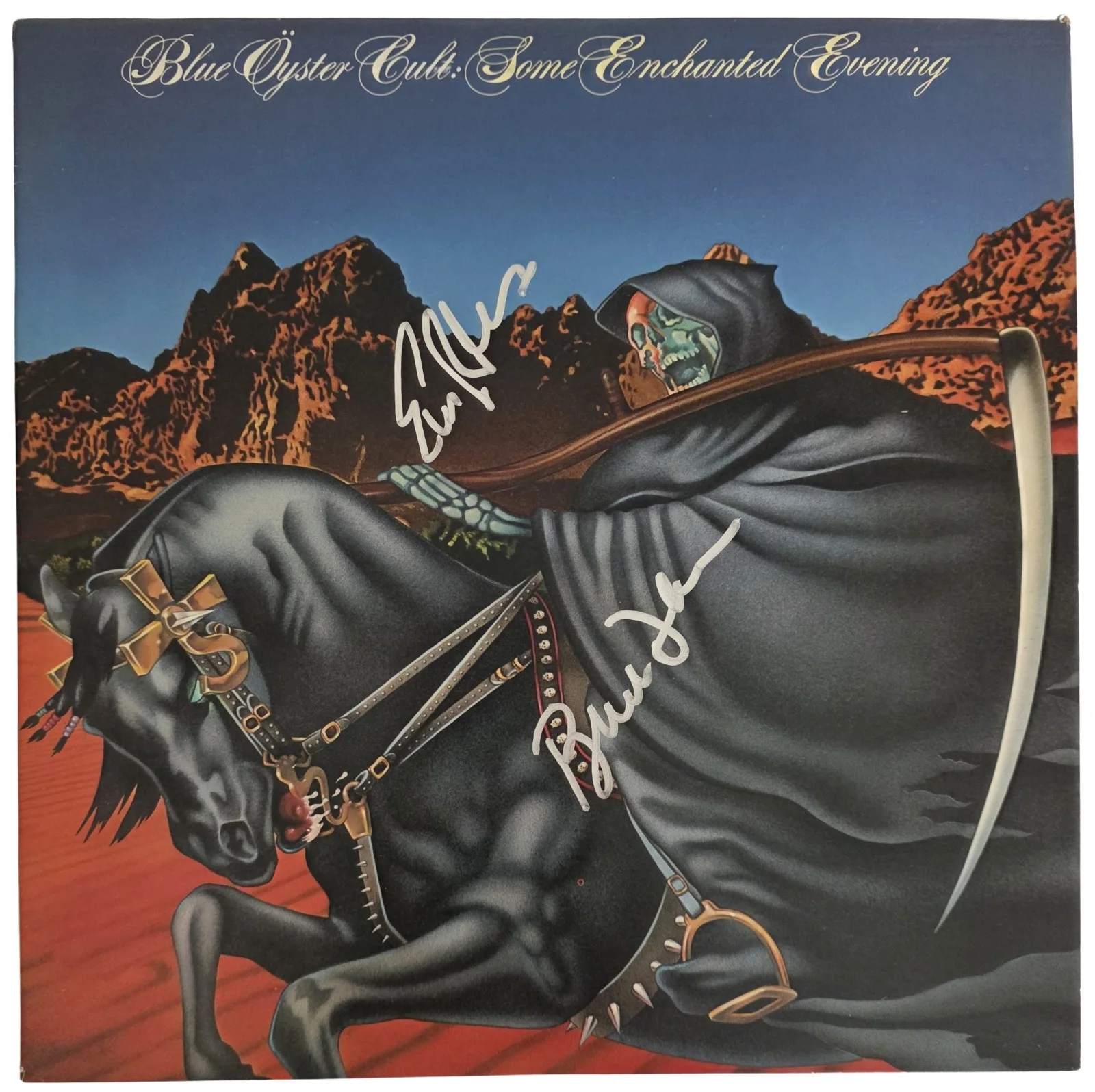 Blue Oyster Cult Signed Some Enchanted Evening Album COA Proof Autographed Vinyl, изображение 4