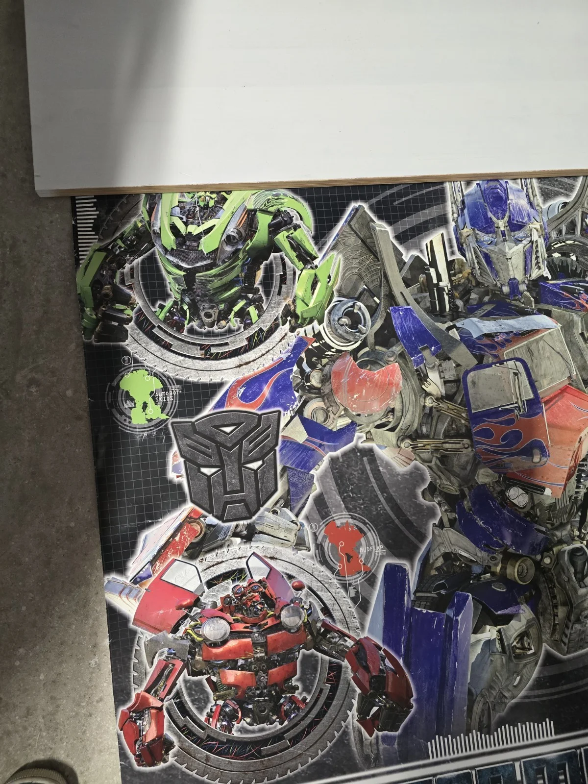Burger King Transformers 2007 Full Quad Promo Double-sided Advertising Poster, изображение 4