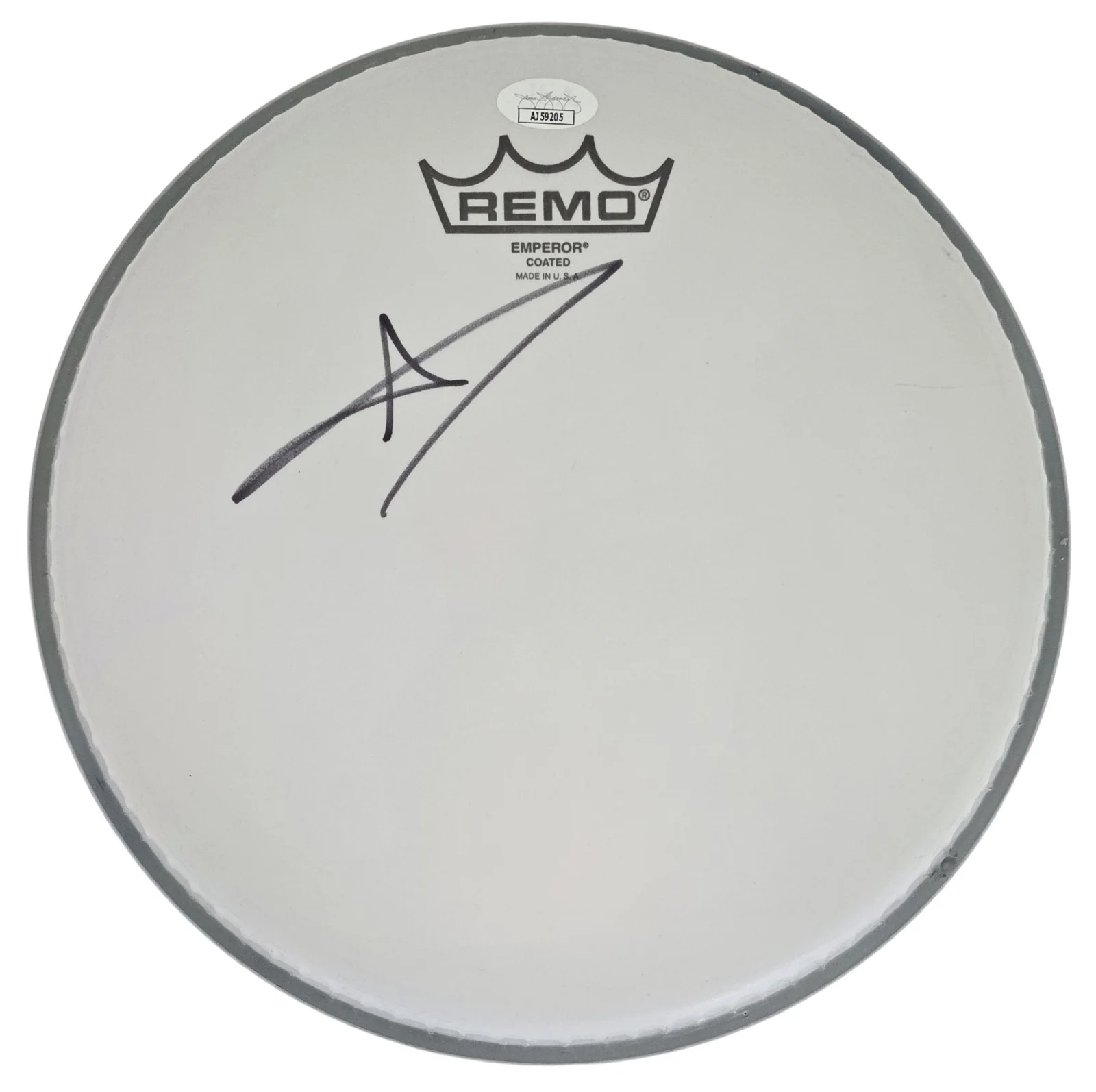Andy Hurley Fall Out Boy Drummer Signed Drumhead JSA COA Autographed, image 2