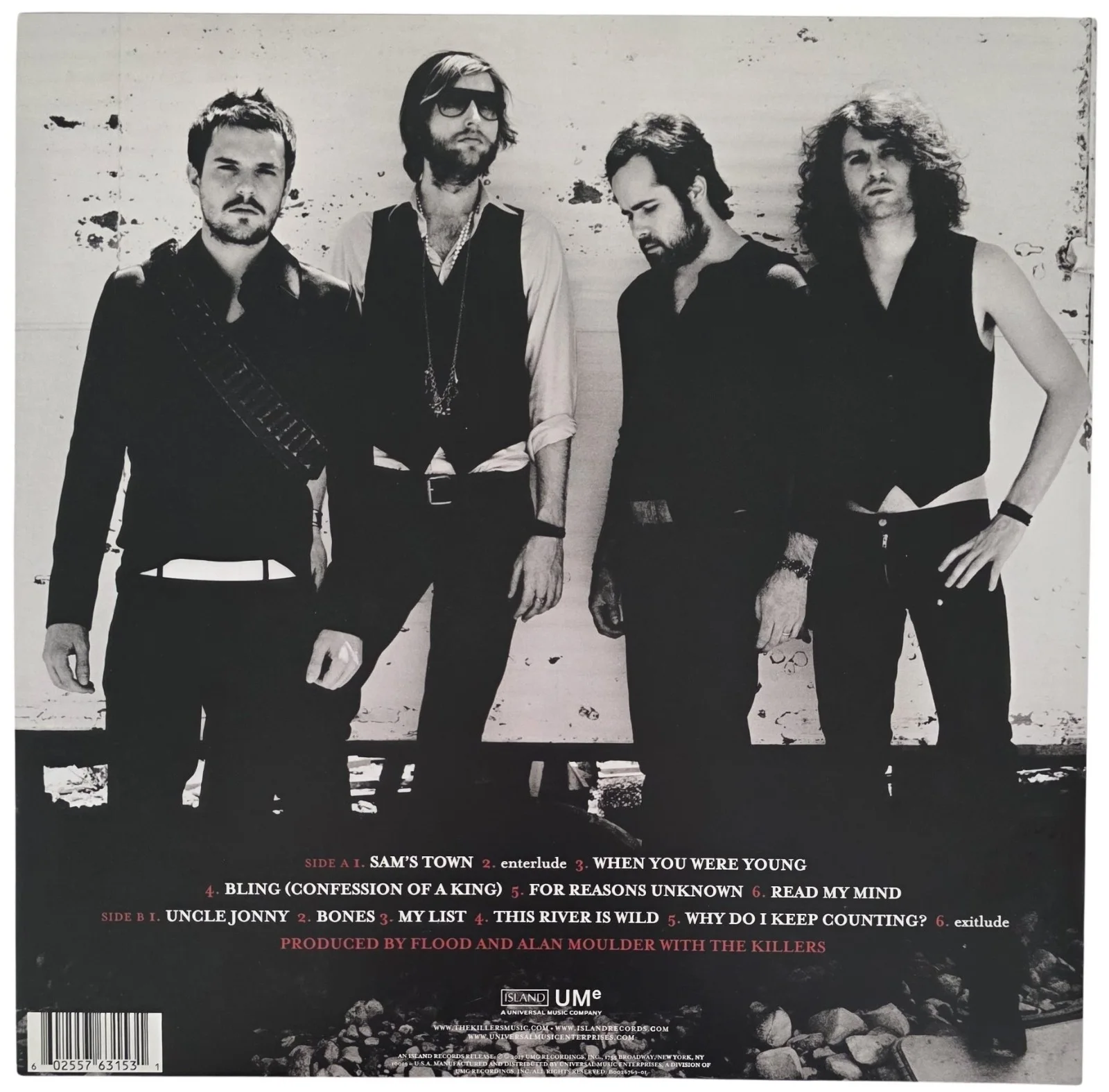 Brandon Flowers Signed The Killers Sams Town Album COA Proof Autographed Vinyl, изображение 5