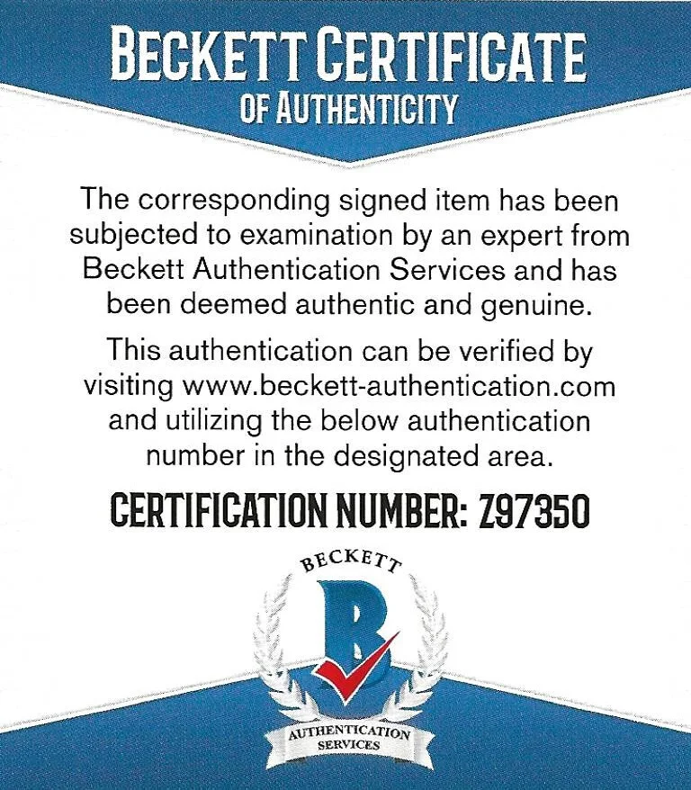 Angie Dickinson — Angie Dickinson actress signed The Killers 8x10 photo Beckett COA proof auto, image 3