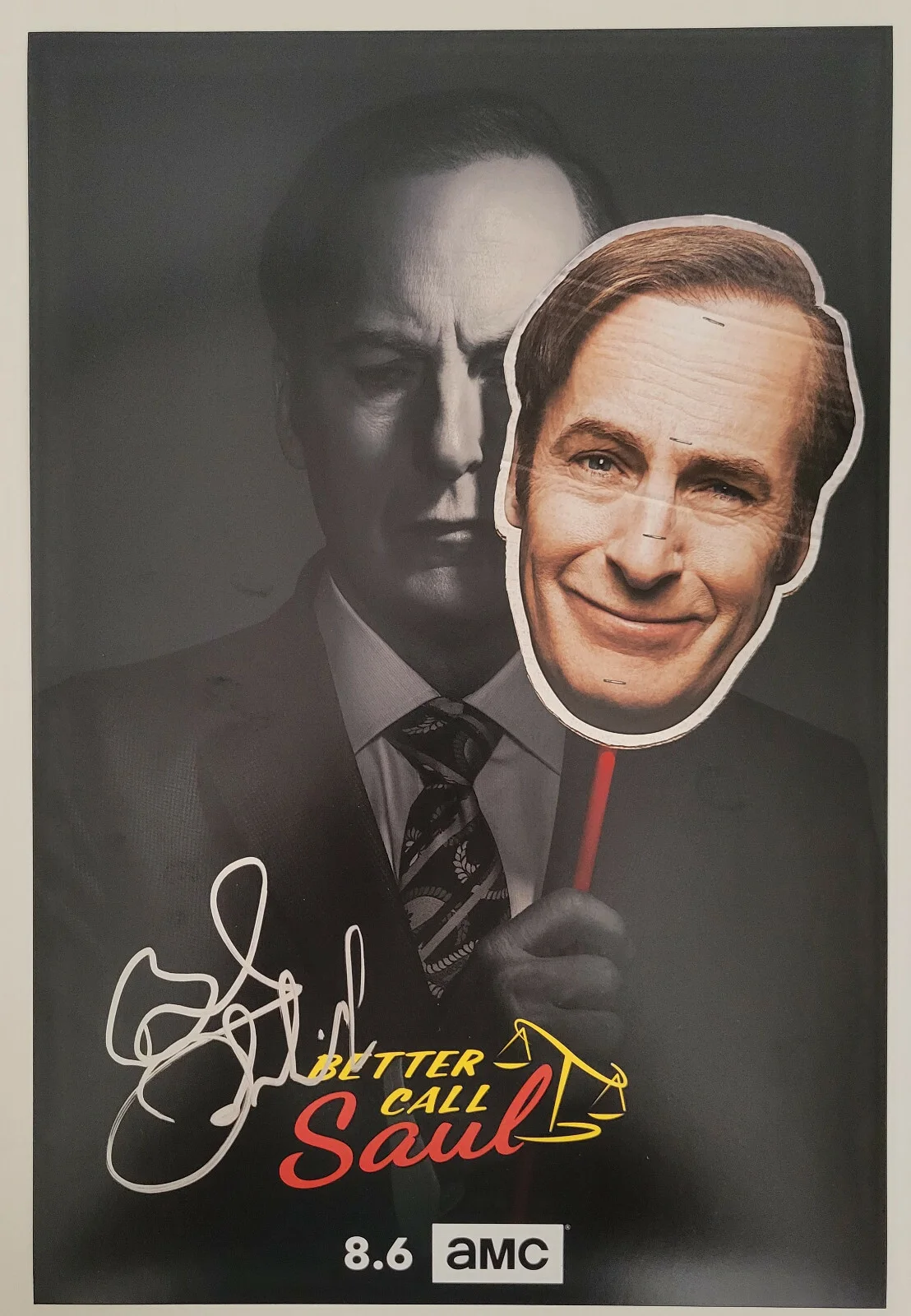 Bob Odenkirk — Bob Odenkirk signed Better call Saul 12x18 poster photo COA Proof autographed, image 2