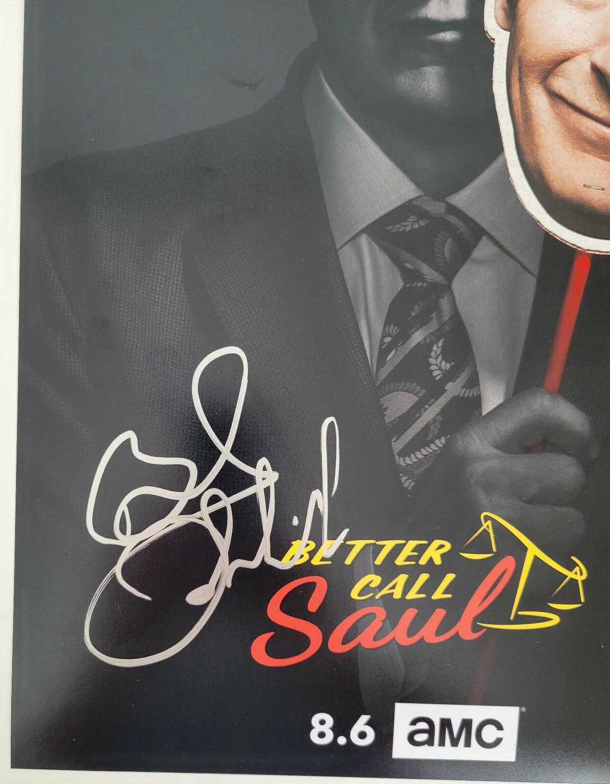 Bob Odenkirk — Bob Odenkirk signed Better call Saul 12x18 poster photo COA Proof autographed, image 3