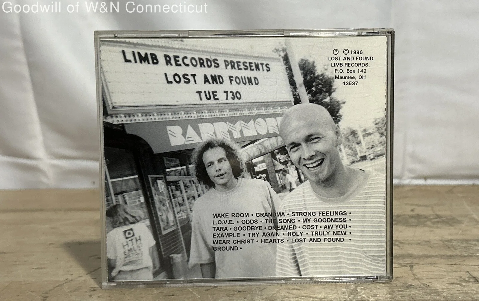 Lost and Found Speedwood Two In Concert CD Signed Autographed 1996 Limb Records, изображение 2