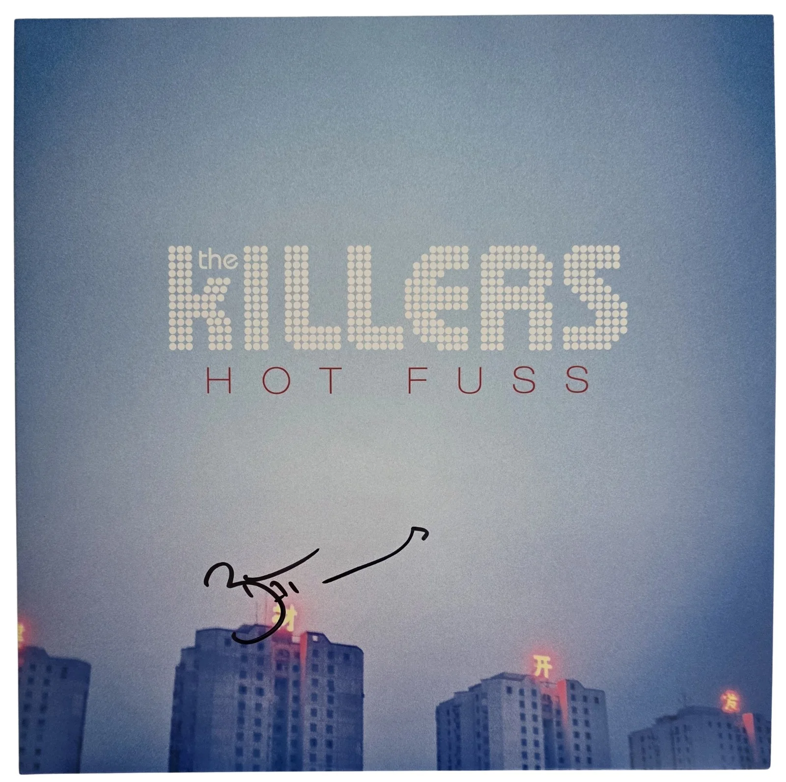 Brandon Flowers Signed The Killers Hot Fuss Album COA Proof Autographed Vinyl, изображение 3