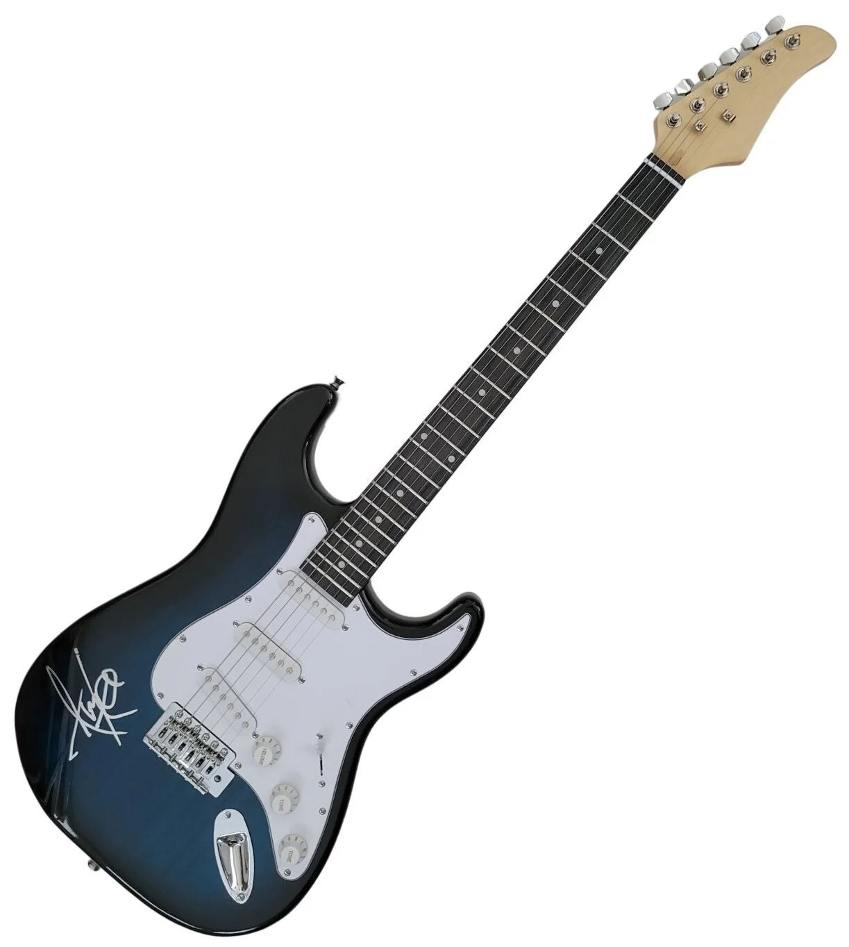 Amy Lee Evanescence signed full size electric guitar COA proof autographed, image 3