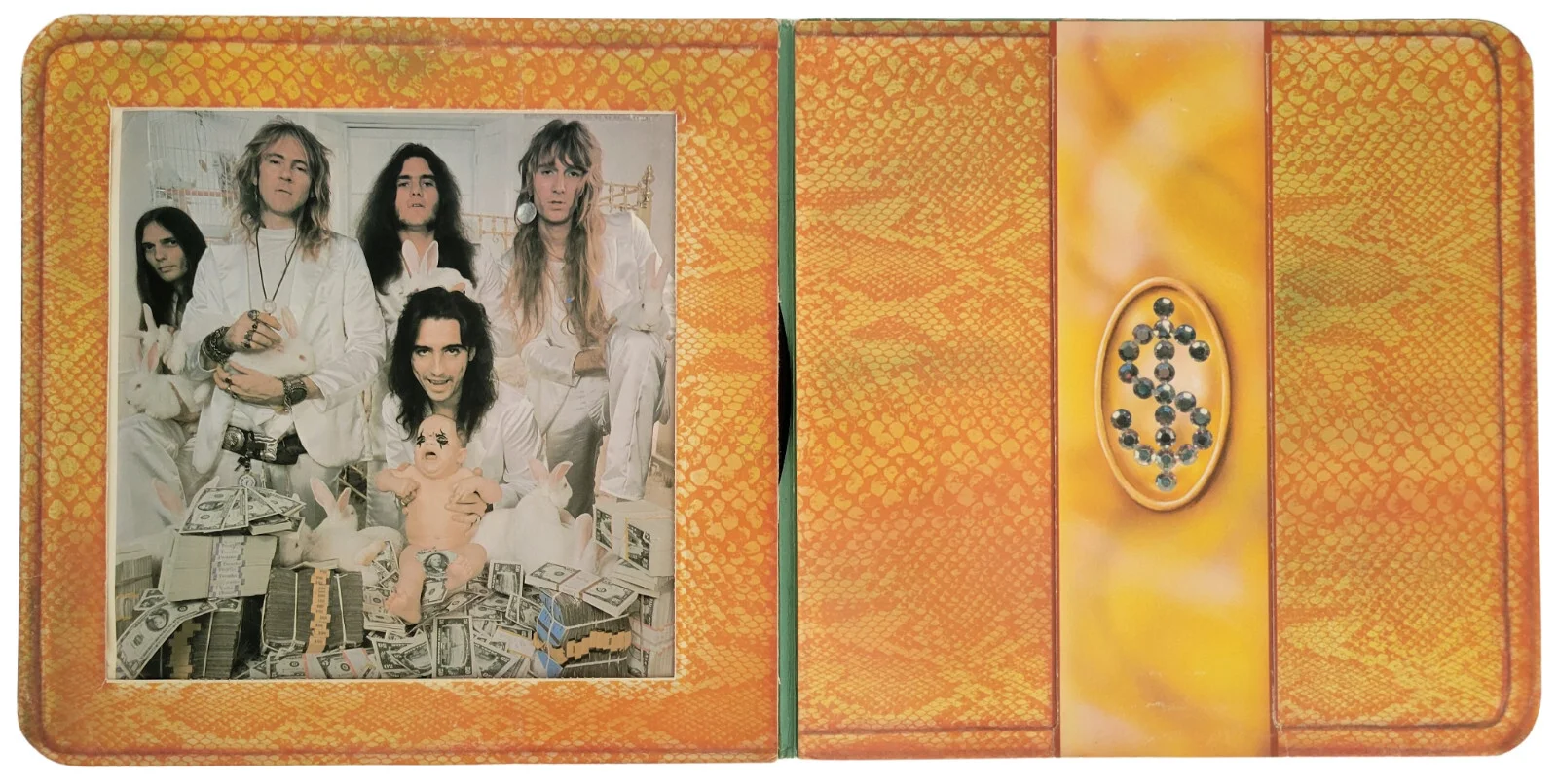 Alice Cooper Signed Billion Dollar Babies Album COA Autographed Vinyl Proof, изображение 4