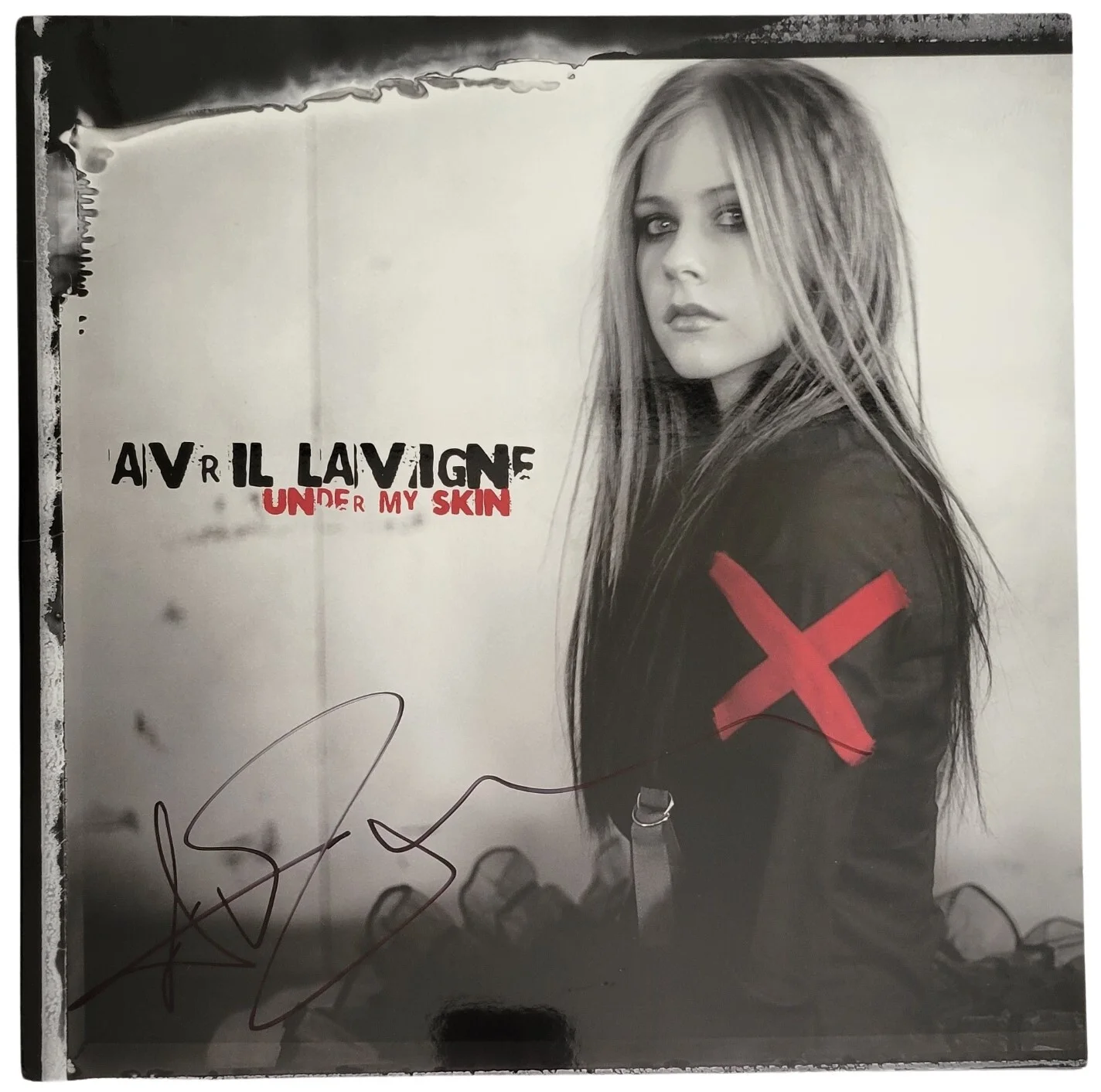 Avril Lavigne Signed Under My Skin Album Vinyl Record COA Proof Autographed, изображение 2