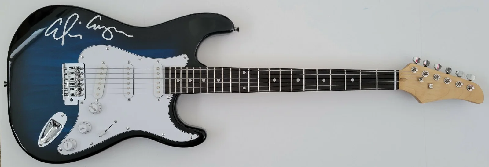 Alice Cooper signed full size electric guitar COA with exact proof autographed, image 2