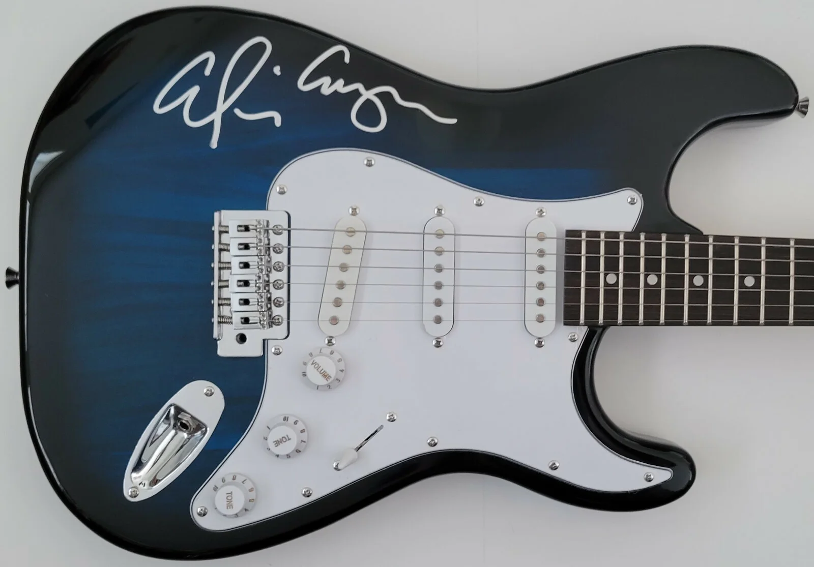 Alice Cooper signed full size electric guitar COA with exact proof autographed, image 3