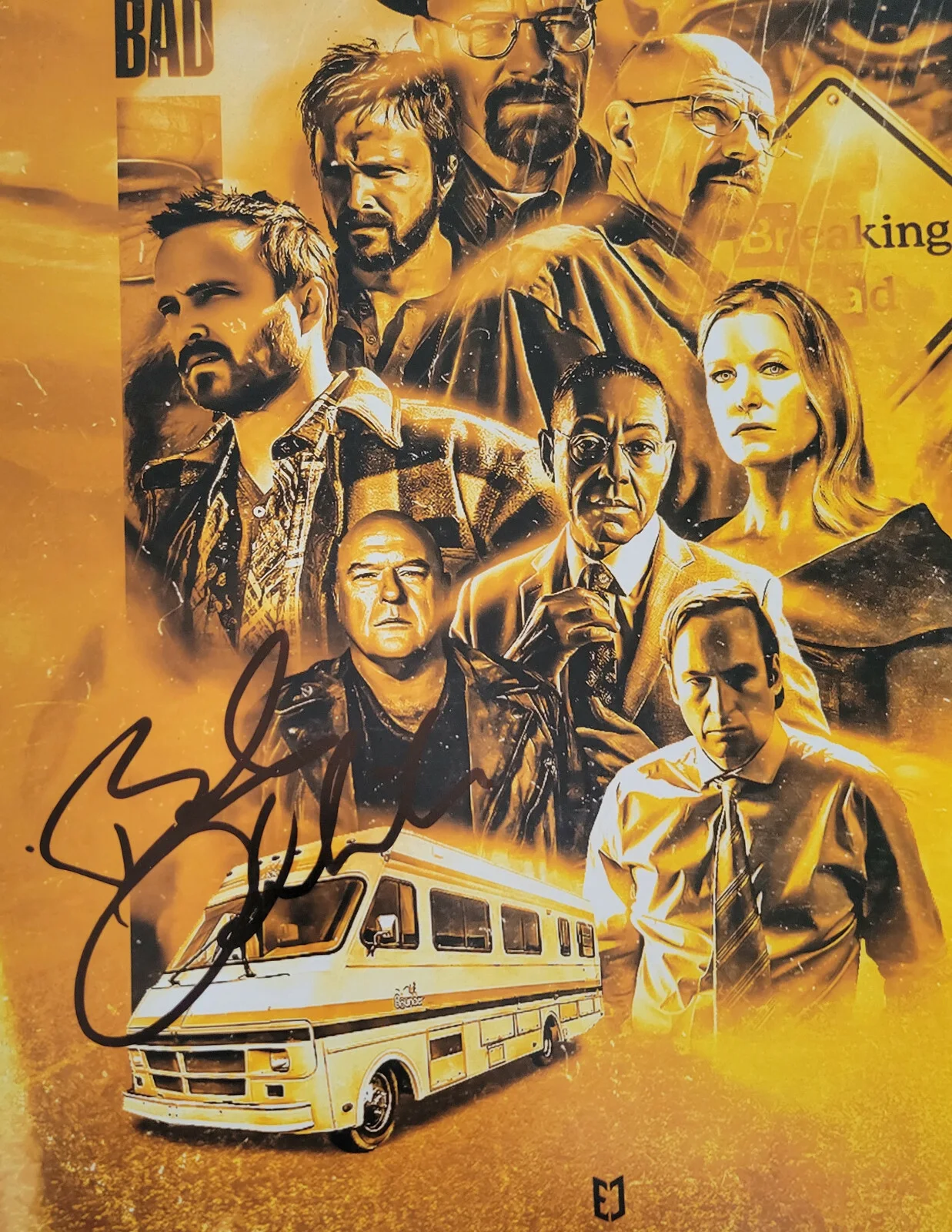 Bob Odenkirk — Bob Odenkirk signed Saul Goodman Breaking Bad 11x14 photo COA Proof autograph, image 3